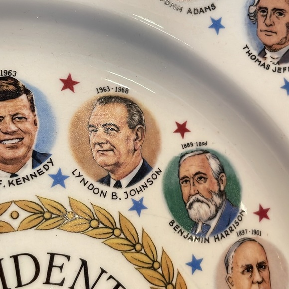 Presidents of the United States Vintage Plate - Picture 6 of 6